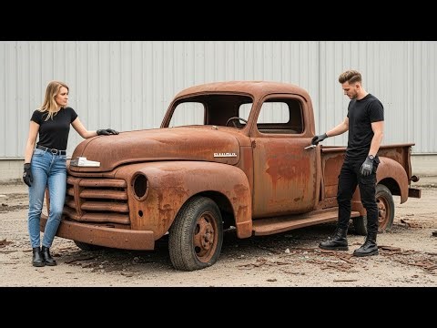 Abandoned 1949 Chevrolet 3600 Left For 77 Years Full Restoration Will It Run Again