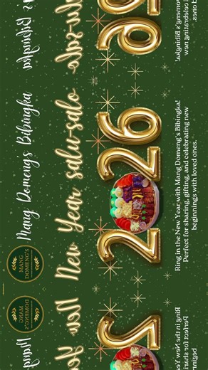 🎄 LEVEL UP YOUR HOLIDAY HANDAAN!🎄 Make your celebrations richer, warmer, and more “Pinoy sarap” with Mang Domeng’s Bibingka Boxes! 🔥 BESTSELLER THIS SEASON! Whether it’s for office potlucks, family gatherings, gifts, or pasalubong — our boxes are guaranteed to impress and sell out FAST. ✨ Available Box Options: 📦 Solo Boxes** – perfect giveaways! 📦 Pasalubong Boxes** – for sharing or gifting 📦 Barkada and Salu Salo Boxes ** – for celebrations & events 💯 Holiday-ready. Your guests deserve 