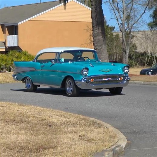 1957 Chevrolet Bel Air Larkspur Blue