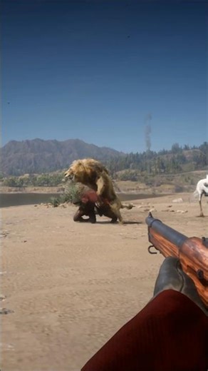 RDR2 Survival Skills Ep.28 | 3 Shots To Stop It #Shorts