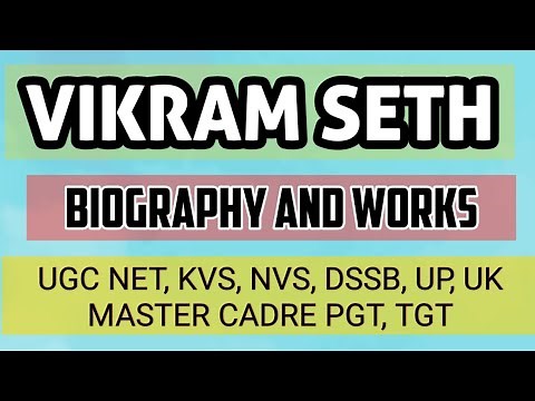 Vikram Seth Biography And Important Works