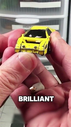 Spring Loaded Panels Made This Toy Car Unique