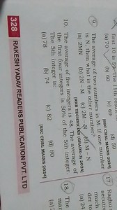 The average of five integers is 48. The average of the first fo... | Filo