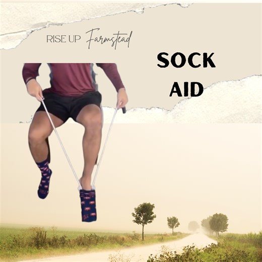 Watch Such a big help getting socks on! on Amazon Live