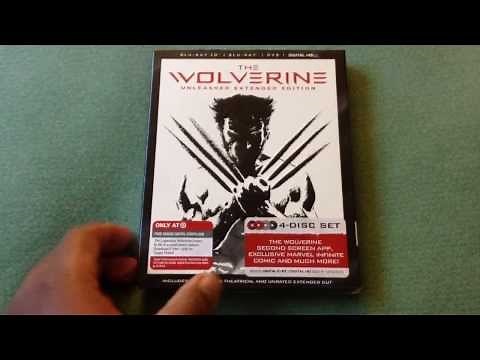 The Wolverine (Unleashed Extended Edition) Blu-ray 3D Unboxing