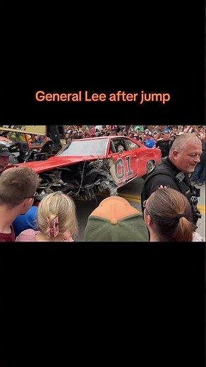 General Lee AFTER jump #automobile #car #dukesofhazzard #foryou #fyp #foryoupage #viral