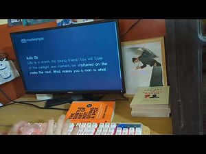 Typing Random Quotes on Monkeytype | Speed + Accuracy Test