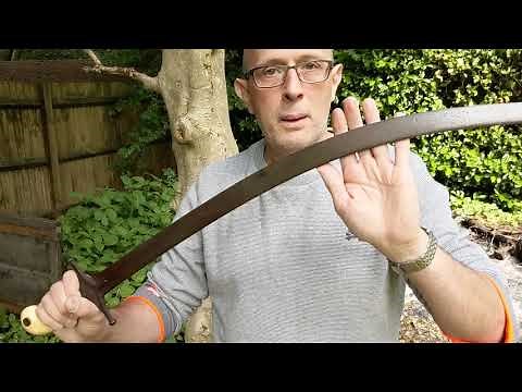 Curved swords and how to cut with them - kilij, shamshir, tulwar, sabre