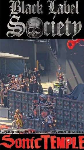 Black Label Society Live Pt. 3 - Sonic Temple 2026