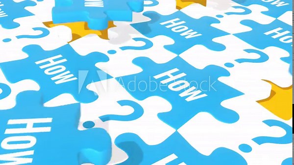 How Question Animation. How Question Concepts Footage. Animated How Question. How Question Animation Clip. Ask, Guidance and Instruction Concepts.