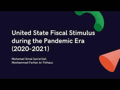 The Impact of United States Fiscal Stimulus During the Pandemic Era: A Macroeconomic Perspective