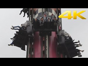 4K | Drop Tower off ride at Canada's Wonderland