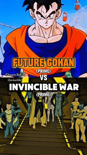 Invincible War Vs Future Gohan