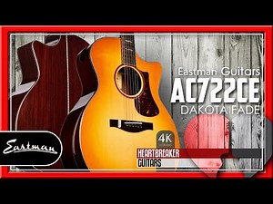 Beautiful Dakota Fade on this AC722CE from Eastman Guitars | 4k Video from Heartbreaker Guitars