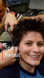 336K views · 7.5K reactions | How to astronauts get haircuts in space? ✂️ Watch our astronaut Samantha Cristoforetti getting a quick trim aboard the International Space Station. The preferred tool: hair scissors and a vacuum device which captures the hair clippings and prevents them from floating away!  @europeanspaceagecny  ESA/NASA | ESA - European Space Agency | Facebook