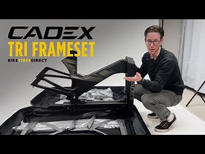 BTD Unboxes The CADEX Tri Frameset