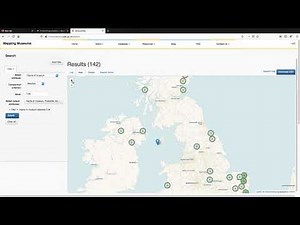Exploring the Mapping Museums database: Using the Browse, Search and Visualise facilities