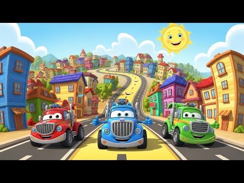Super Truck Team Adventure | Learning, Fun & Teamwork for Kids || kids cartoon