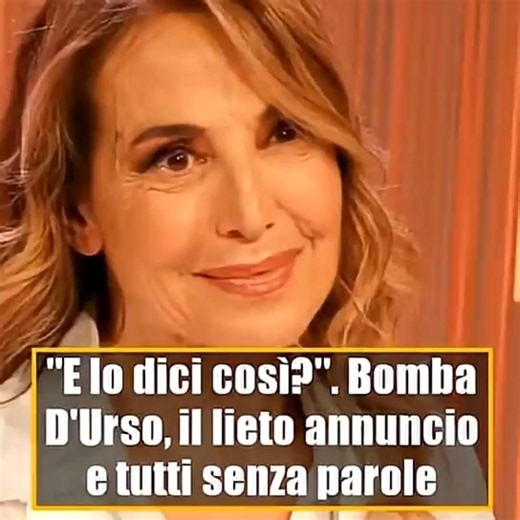 Barbara D’Urso, l’annuncio bomba e il pubblico incredulo: “Ma veramente?” #barbara