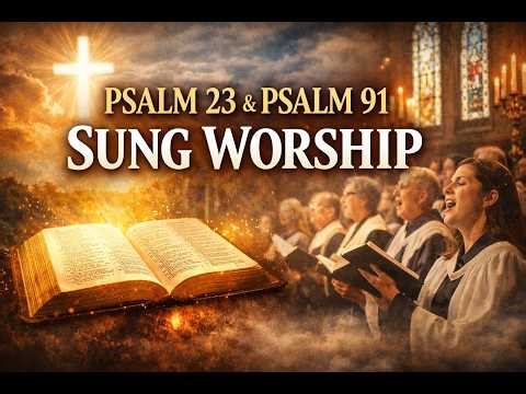 Psalm 23 & Psalm 91(KJV) Sung Choir Worship | Sleep,Protection Prayer Famous Bible Stories Explained