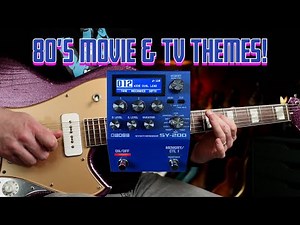 80s Movie and TV Theme Tunes! | BOSS Synthesizer SY-200 Demo