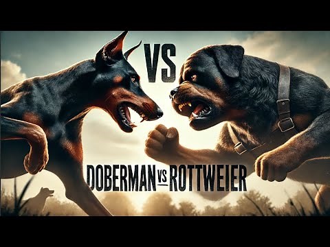 Doberman vs Rottweiler: Who Wins the Ultimate Showdown? IN A FIGHT