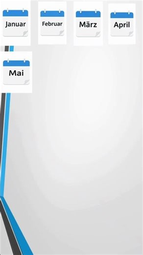 Die Monate. Learn all 12 months in German.Save & practice daily 📌