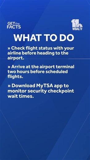 Traveling amid the FAA-mandated reductions? Flight canceled? Jennifer Franciotti Wbaltv explains what you need to know: https://www.wbaltv.com/article/reduced-flights-bwi-marshall-conditions-government-shutdown/69285739 | WBAL-TV 11 Baltimore