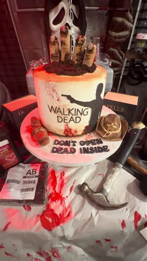 Walking Dead Birthday #walkingdead #birthday #birthdaytheme #horrortok #horrortiktok