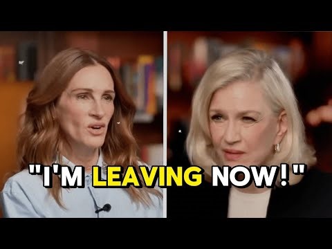 Julia Roberts ERUPTS On Good Morning America After Heated Confrontation With Diane Sawyer .