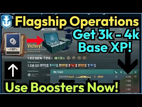 Get Insane Amount of Base XP In Operations Flagship Mode Right Now | Best Time To Use Red Boosters!