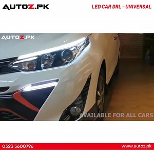 5.5K views · 26 reactions | Toyota Yaris = Audi ✅Universal ✅Sequential Indicator ✅DRL Running Light  Buy Now: https://autoz.pk/product/led-car-drl-daytime-running-light-universal-2pc-with-indicator-signals/ #drl #led #autozpk #car #cars #caraccessory #caraccesories #caraccessories #autoaccesorios #autoaccessories | AutoZ.pk | Facebook