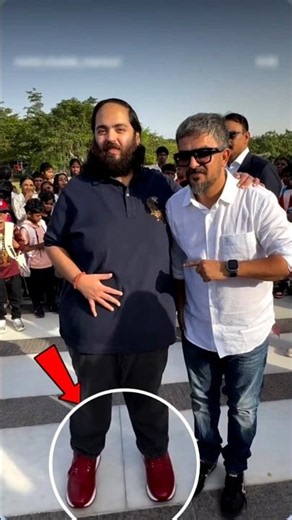 😱Anant Ambani’s Casual Swag! 🔥 Luxury Polo T-Shirt & Shoes Price Reveal💸 #AnantAmbani #Shorts #reels