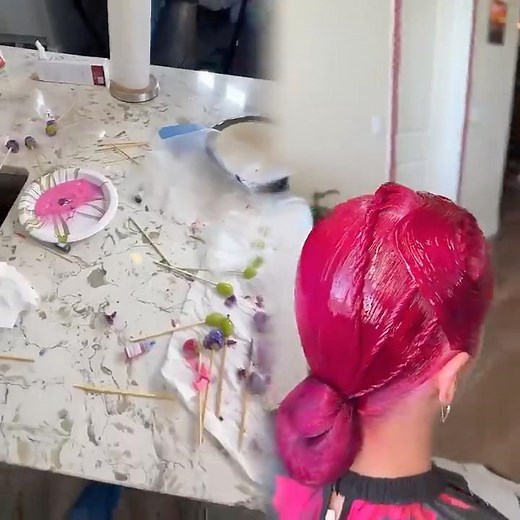 Making cotton candy grapes