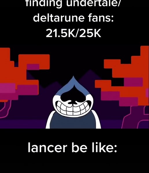 lancer be like: #deltarune #memes #lancer #ralsei