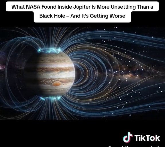 “What if the Solar System's largest planet is even stranger than we ever imagined? 🪐⚡” What NASA Found Inside Jupiter Is More Unsettling Than a Black Hole – And It’s Getting Worse Jupiter is an extreme world with immense gravity, powerful radiation belts, colossal storms, and a deep interior that scientists are still working to understand. Data from Juno has revealed surprising details about Jupiter's atmosphere, magnetic field, and possible diffuse core. However, comparisons claiming it's