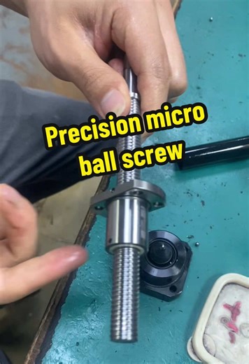 Precision micro ball screw#factory #Ballscrew #Automation #machine #foryou