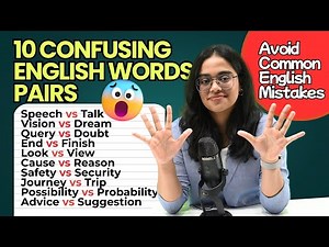 10 English Word Pairs Advanced English Speakers Get Wrong | Avoid Common English Mistakes | Ananya
