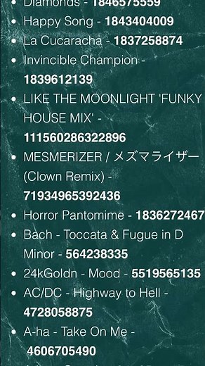 Song id for boombox on Roblox #roblox #song #shorts