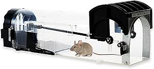 Home and Country USA Humane Mouse Trap. Our Catch and Release Mouse Traps are Designed as a Live Mouse and Rat Trap for Those who Want to Remove mice The Right Way. (Large and Small)(1 Large)