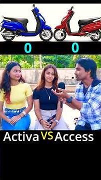 Activa VS Access 125 | Which Scooter is Better? Public Opinion India #Activa125 #Access125 #Scooter