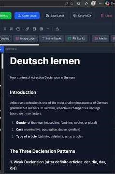 Making lesson with AI in Akkem.study