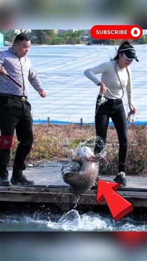 One Hook and a Big Fish Immediately Goes Up #shorts