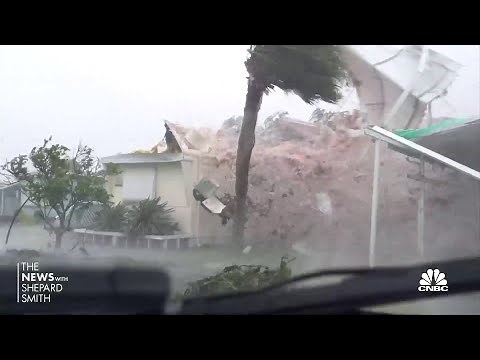 The path of Hurricane Ian
