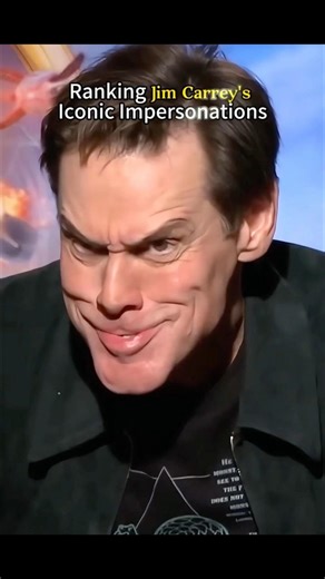 Ranking Jim Carrey’s Iconic Impersonations.#usa #celebrity #jimcarrey #funny #imitation #fyp