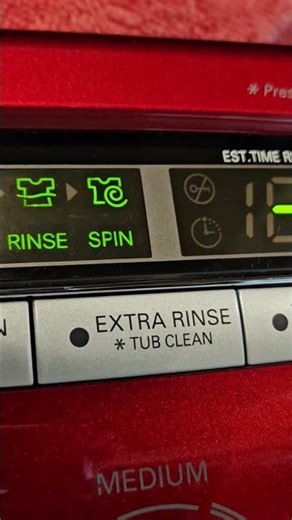 LG washer start up speed wash towels