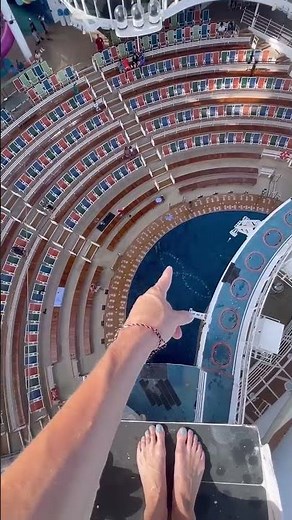 The highest ever dive on a cruise ship😳