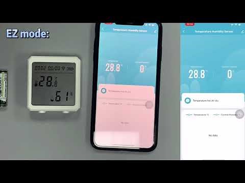 Tuya Wifi Temperature And Humidity Sensor Hygrometer Thermometer Alarm Electronic LCD Display