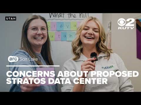 Why did Kevin O'Leary claim Utahns against the proposed Stratos Data Center work for China?