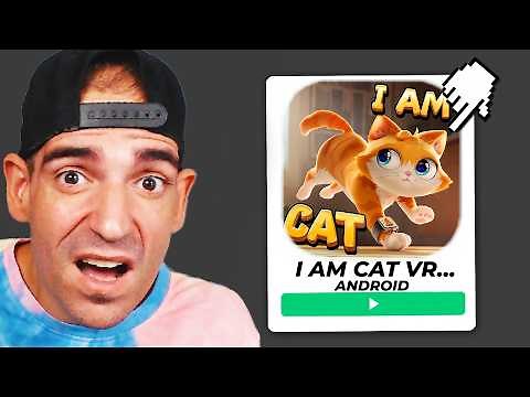 EL MEJOR JUEGO DEL GATO Y LA ABUELA EN CELULAR !! - I am a Cat VR